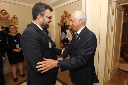 Minister Georg Georgiev Meets in New York with the Minister of State for Foreign Affairs of the State of Qatar 